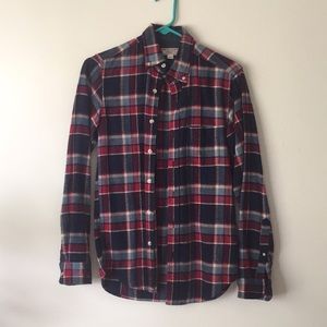 NWOT J. Crew Wallace & Barnes Woodshop Flannel